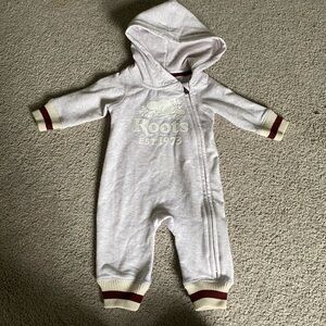 Lilac Roots Romper 0-3 months